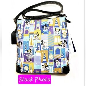 Retired NWT Dooney & Bourke Disney WDW 50th Anniversary Large Crossbody Purse